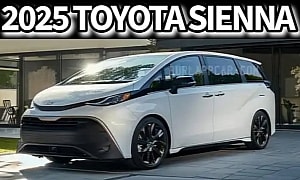 New 2025 Toyota Sienna Minivan Enters the Digital World With New Everything