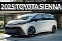 New 2025 Toyota Sienna Minivan Enters the Digital World With New Everything