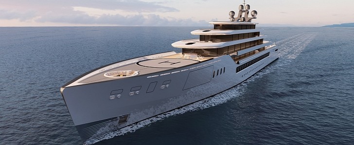 One 50 mega yacht from Meyer Group