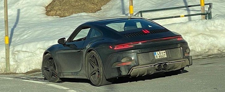 New 992 Porsche 911 GT3 Touring Spotted Testing