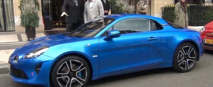 New Alpine A110 Spotted Driving in Paris After Geneva Debut