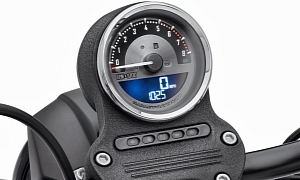 New and Extremely Cool Multi-Color Harley Sportster Custom Speedo Available