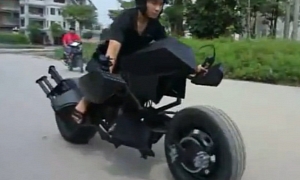 New And Improved Batpod on a Budget from Vietnam