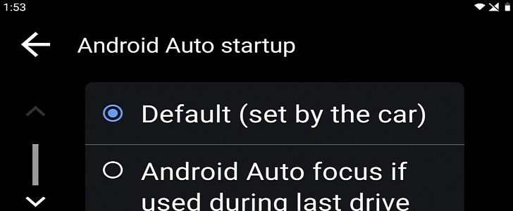 New startup options for Android Auto