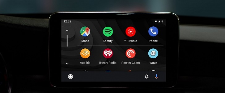 Android Auto user interface