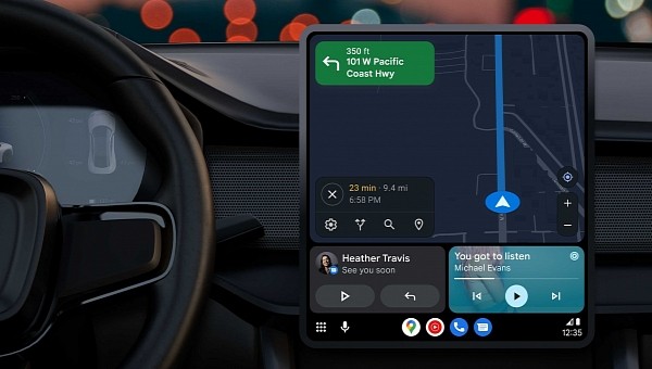 The Coolwalk redesign on Android Auto
