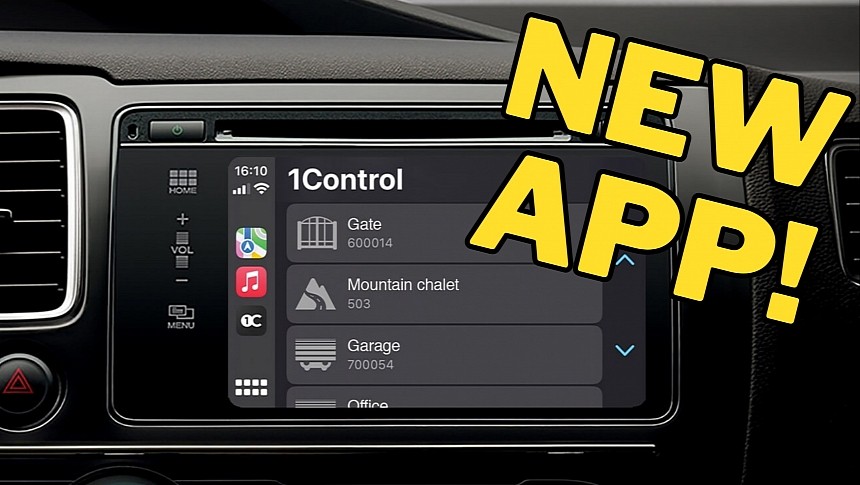 1Control now supports both Android Auto and CarPlay
