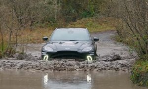 New Aston Martin DBX Proves Itself Off-Road, Shows Off Dirt Drifting Skills