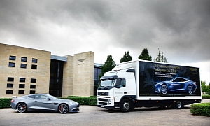 New Aston Martin Vanquish Starts UK Tour