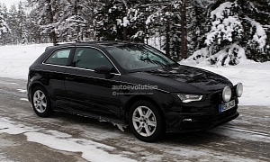 New Audi A3 Completely Revealed in Spy Photos