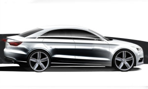 New Audi A3 Sketched to Perfection