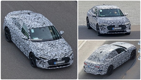 New Audi A4 Sedan Spied Looking Production Ready Will Be Renamed A5 Sportback 212160 7 