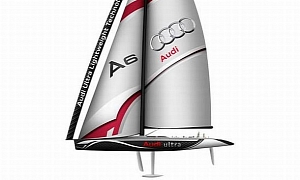 New Audi A6 Promoted by Supermaxi Yacht in Singapore