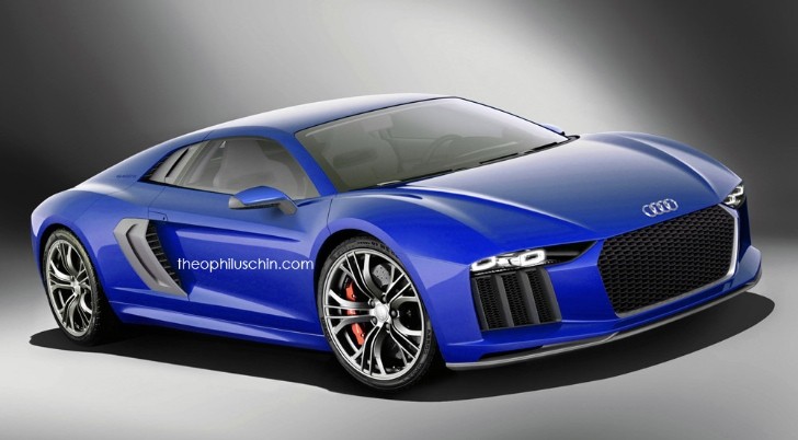 Audi R8 rendering based on Nanuk