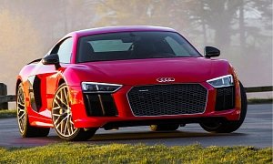 New Audi R8 Has a "Huracan Button", Hits 185 MPH in Ignition Review