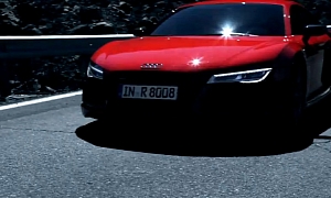 New Audi R8 V10 Plus Commercial Released