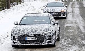 New Audi RS 5 Avant PHEV Spied, Will Challenge Mercedes-AMG C 63 With Two More Cylinders