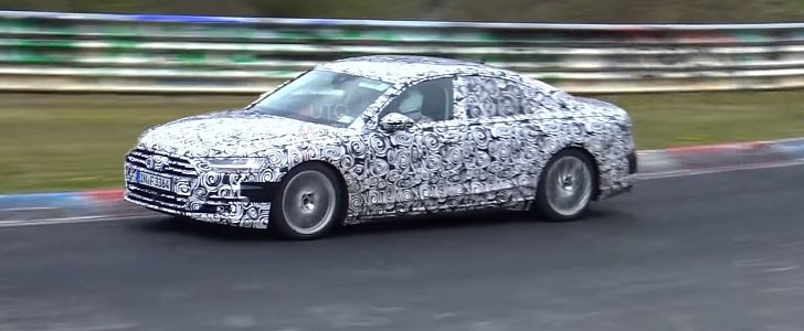 New Audi S8 Tortures Tires at the Nurburgring
