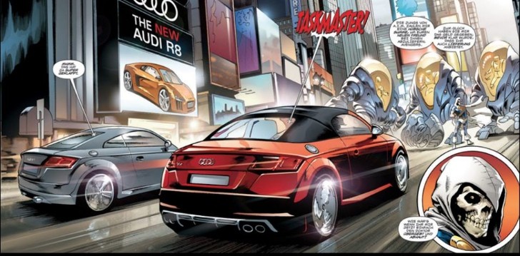New Audi TT Coupe and Roadster Get Their Own Marvel Avengers Comic