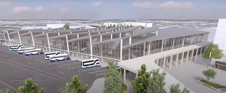 The future Hub will integrate bus stands, railway platforms, and parking spaces for bikes