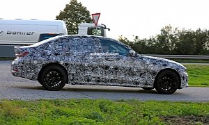 Spyshots: 2020 BMW 3 Series L Seen Testing in Germany