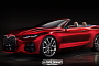 New BMW 4 Series Concept Rendered As Shooting Brake and Convertible