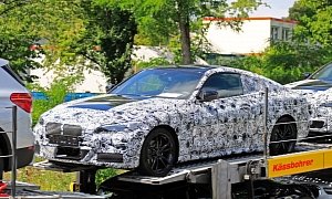 New BMW 4 Series Coupe Spied, Shows Baby 8 Series Look