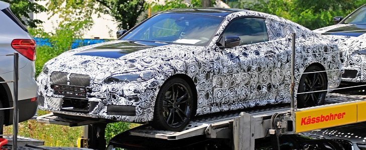 New BMW 4 Series Coupe Spied