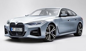 New BMW 4 Series Gran Coupe Rendered, Looks Spot On