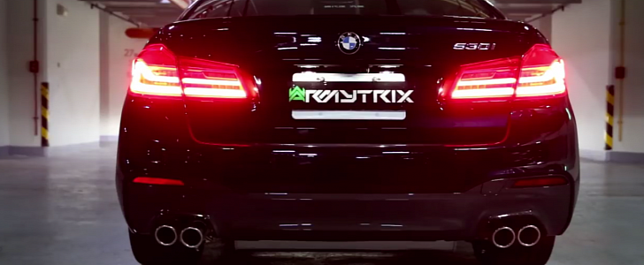 New BMW 530i With Armytrix Exhaust Sounds Like a Hot Hatch