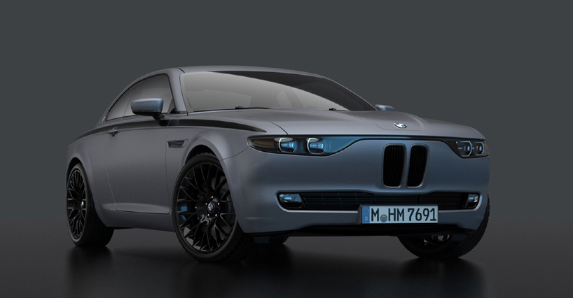 BMW CS Vintage Concept rinde homenaje a los modelos E9 clásicos