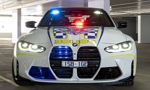 New BMW M3 Is Ready to Catch Bad Guys in Australia, Gets Victoria Police Attire