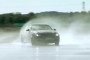 New BMW M5 Goes Sideways on a Skid Pad, Burns Some Rubber