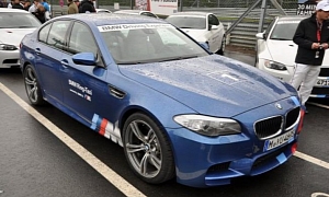 New BMW M5 Nurburgring Taxi Officially Revealed