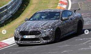 New BMW M8 GTS Spotted at Nurburgring, Looks Like a Track Special