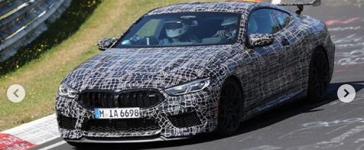 New BMW M8 GTS Spotted at Nurburgring