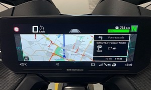 New BMW R 1250 RT Comes with Instrument Cluster Map Display