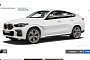 New BMW X6 M50i Starts from €99,600, Glowing Grille Costs €500