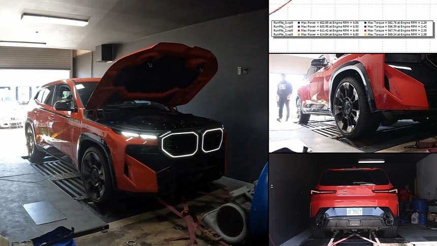2023 BMW XM dyno testing