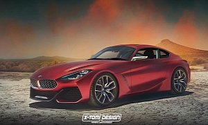 New BMW Z4 Coupe Rendered As The Toyota Supra Cannibal We'll Never Get