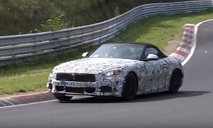 2018 BMW Z4 M40i Prototype Sounds Angry Lapping the Nurburgring