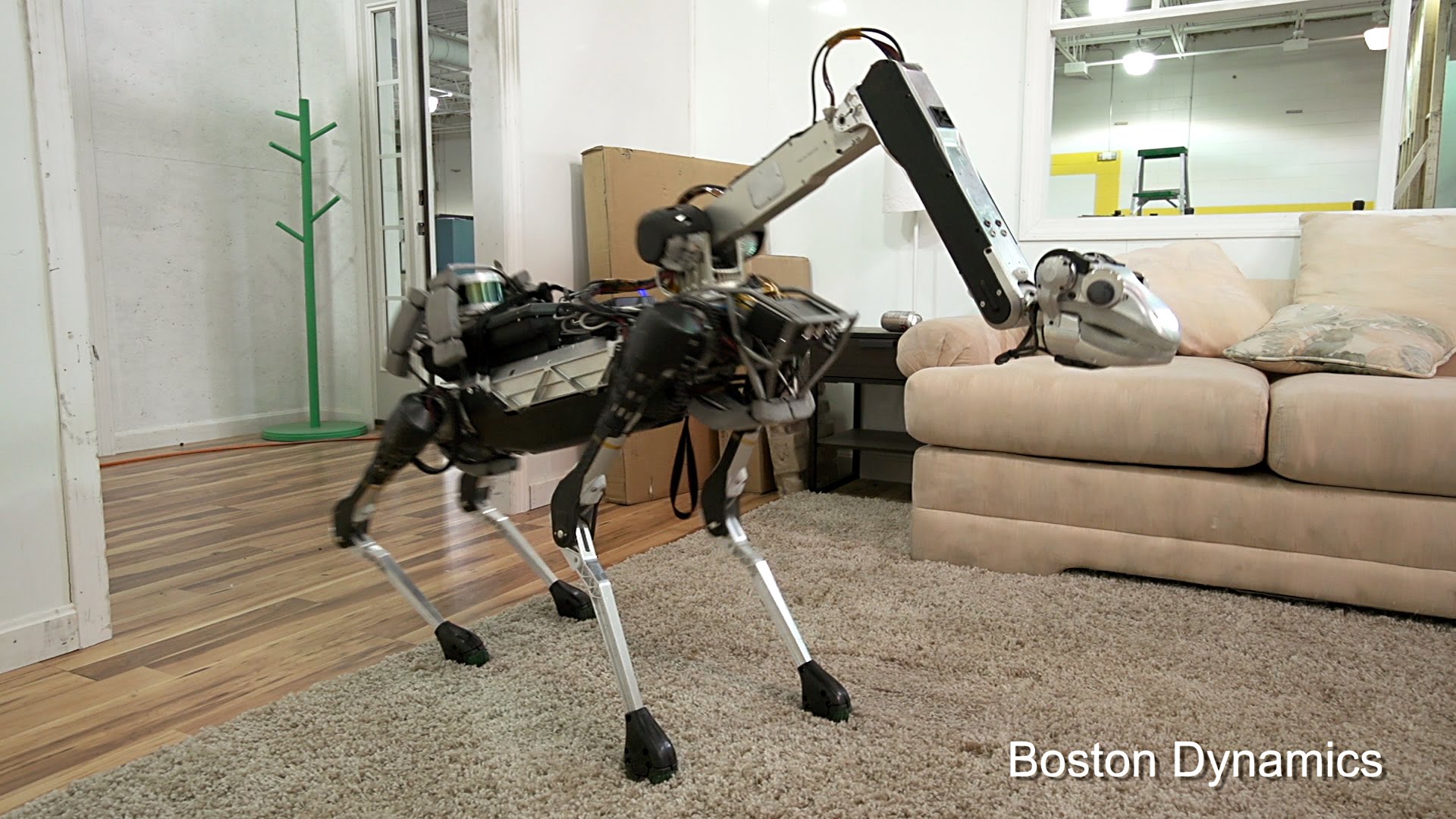 New Boston Dynamics Robot Is a Dog That Can Fetch Beer ...