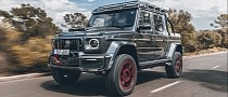New Brabus 900 XLP Is an 887-HP Off-Road Rocket With Portal Axles and Posh Cabin
