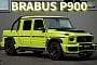 New Brabus P900 Is a High-Visibility Jacket on Custom Wheels With an Open-Bed Design