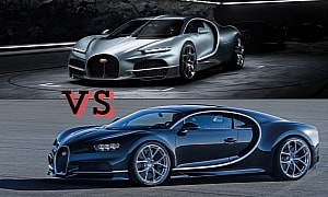New Bugatti Tourbillon vs Chiron and Derivatives Comparison: Passing the Torch
