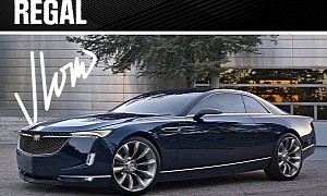New Buick Regal Imagined as a RWD Luxury Mirage With V8 Firepower