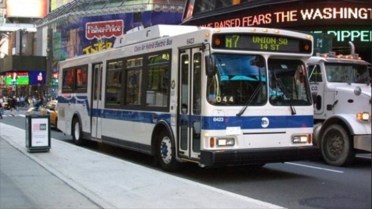 US public transport bus