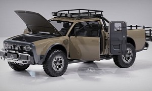 New Californian Alpha Wolf+ EV Truck Makes More Room, But Keeps It Slim