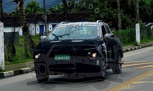 New Chevrolet Montana is Photographed Undergoing Road Tests in Brazil