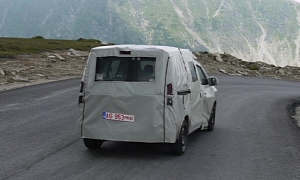 New Dacia MPV Spotted Testing on Romanian Roads